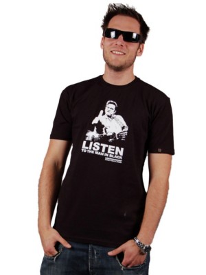 T-Shirts Kortärmad Light The Black Tee SS