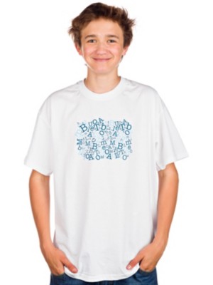 T-Shirts Kortärmad Blue Tomato Letters SS youth