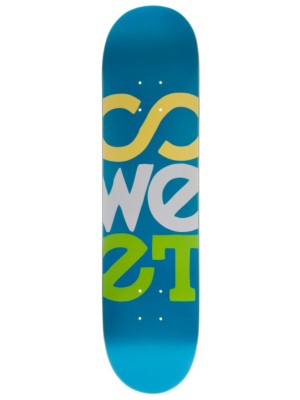 Skateboard Decks SWEET SKTBS Solid Logo Turquoise 7.625