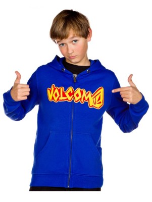 Hoodies med zip Volcom Punk Locker Basic Zip Hood Youth