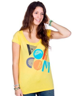T-Shirts Kortärmad Volcom Strybal Scoop Tee SS Women