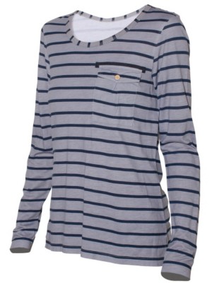 T-Shirts Långärmad Nixon Mila LS Henley Women