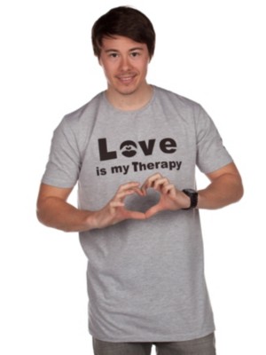 T-Shirts Kortärmad Love Therapy Series T-Shirt