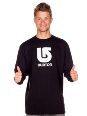 T-Shirts Långärmad Burton Logo Vertical Tee LS