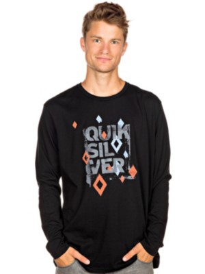 T-Shirts Långärmad Quiksilver Diamond Echo LS