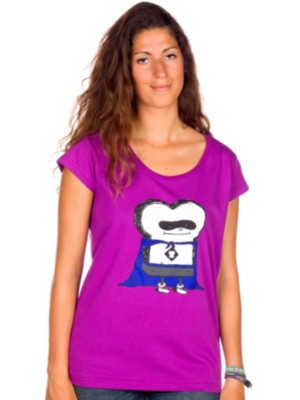 T-Shirts Kortärmad Cleptomanicx Super Toast Scoop SS Women