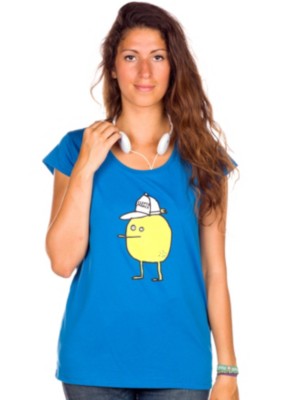 T-Shirts Kortärmad Cleptomanicx Zitrone Scoop T-Shirt