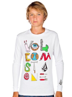 T-Shirts Långärmad Volcom Japan Draw LS Youth