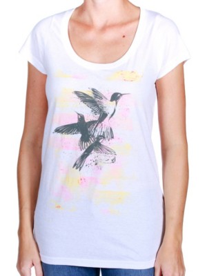 T-Shirts Kortärmad Volcom Floral Haze Scoop Tee SS Women