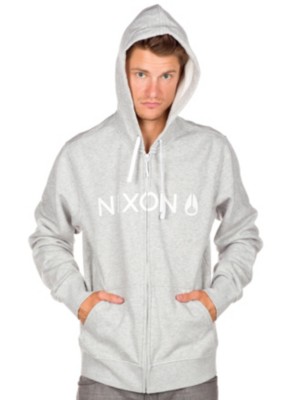 Hoodies med zip Nixon Basic Zip Hood