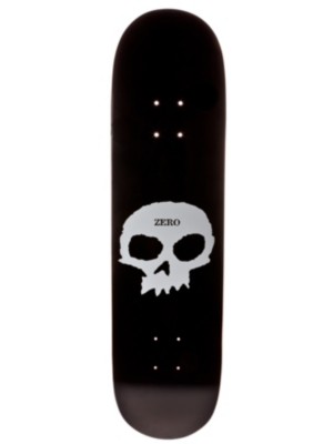 Skateboard Decks Zero Single Skull Black 8.0