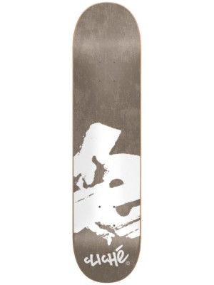 Skateboard Decks Cliche Europe R7 Grey/White 7,6