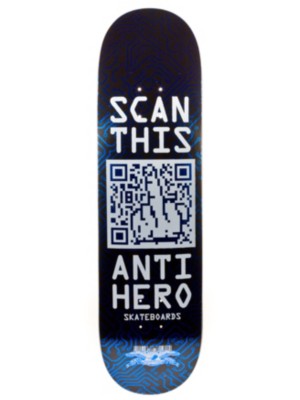 Skateboard Decks Antihero Scan This Large 8.25 blue