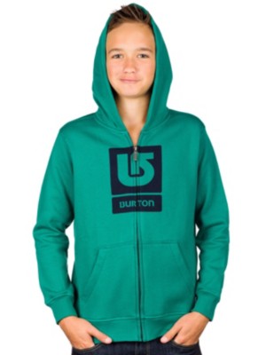 Hoodies med zip Burton Logo Vertical Full Zip Hoodie Boys