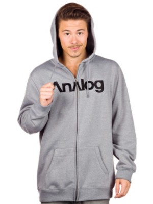 Hoodies med zip Analog Analogo Zip Hoodie
