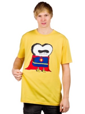 T-Shirts Kortärmad Cleptomanicx Superman Toast T-Shirt