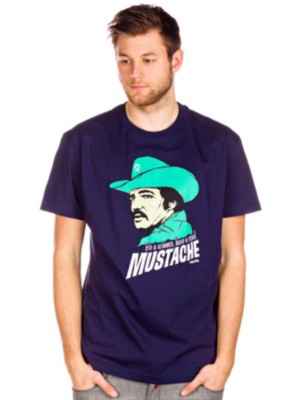 T-Shirts Kortärmad Iriedaily Mustache T-Shirt