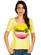 T-Shirts Kortärmad Hurley The Sun Also Sets Scoop T-Shirt