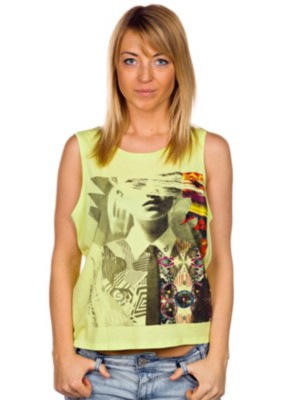 Linnen Volcom Niccceeee Muscle Tank Top