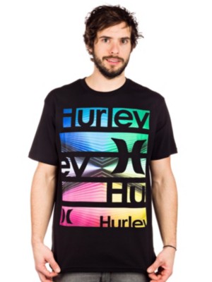 T-Shirts Kortärmad Hurley Dimension Block T-Shirt