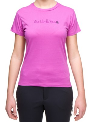 T-Shirts Kortärmad The North Face Embroidered Logo T-Shirt Women