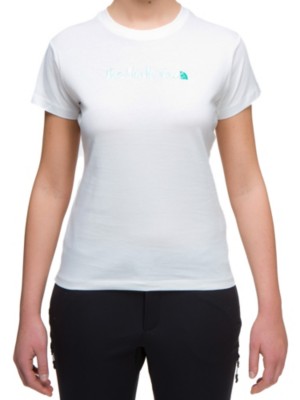T-Shirts Kortärmad The North Face Embroidered Logo T-Shirt Women