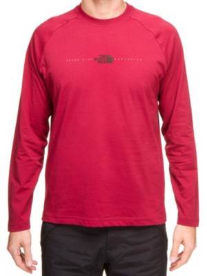 T-Shirts Långärmad The North Face Embroidered Logo T-Shirt LS