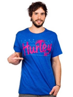 T-Shirts Kortärmad Hurley Surf City Palm T-Shirt