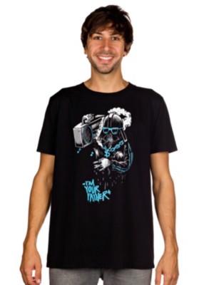 T-Shirts Kortärmad Yackfou Darthgangster T-Shirt