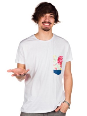 T-Shirts Kortärmad RVLT Tee With Floral Printed Pocket