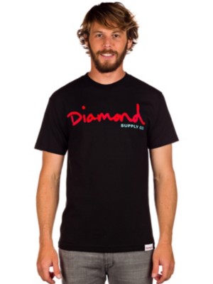 T-Shirts Kortärmad Diamond OG SCript T-Shirt