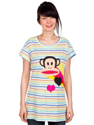T-Shirts Kortärmad Paul Frank Zooming Julius Striped Maxi T-Shirt