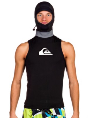 Västar Quiksilver Polypro 2mm Hooded Sleeveless Wetsuit