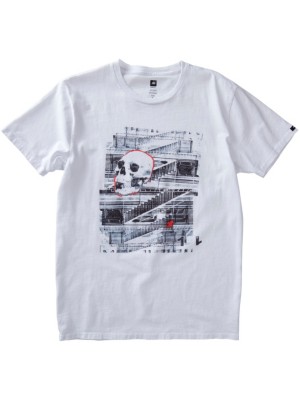 T-Shirts Kortärmad Analog Ag Skull Stairs Heavyweight T-Shirt