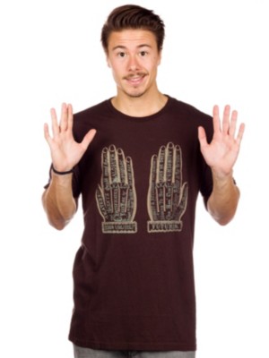 T-Shirts Kortärmad Analog Ag Big Hands Wheel Wash Cotton T-Shirt