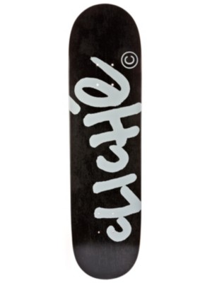 Skateboard Decks Cliche Handwritten Classic Black/White R7 7.75
