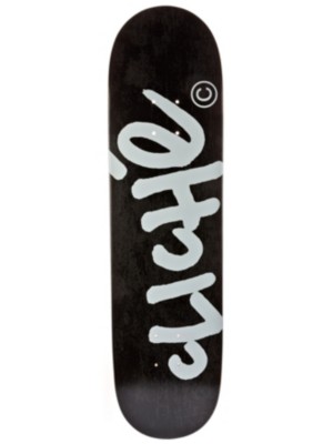 Skateboard Decks Cliche Handwritten Classic Black/White R7 8.0