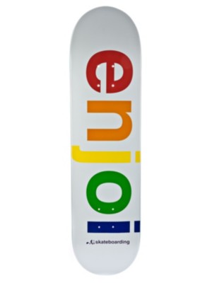 Skateboard Decks Enjoi Spectrum White R7 8.0