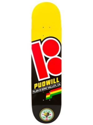 Skateboard Decks Plan B Pudwill Flags 8.0 Deck