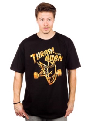 T-Shirts Kortärmad Spitfire Trash and Burn T-Shirt