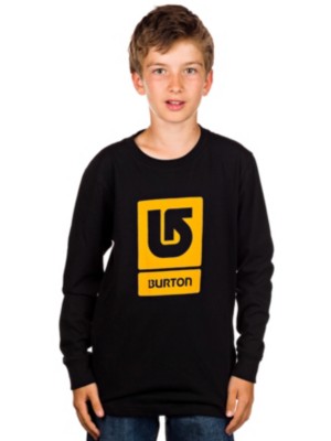 T-Shirts Långärmad Burton Logo Vertical T-Shirt LS Boys