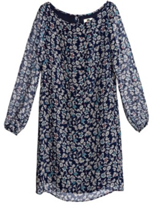 Klänningar Quiksilver Blue Stone Floral Dress