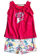 Baby Roxy Flash Pack Knit Shirt &amp; Pant Girls