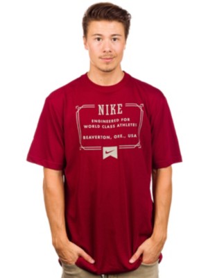 T-Shirts Kortärmad Nike Lock Up T-Shirt TeamRed