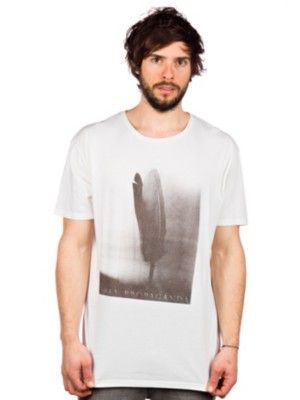 T-Shirts Kortärmad Obey Black Feather T-Shirt