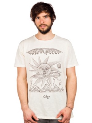 T-Shirts Kortärmad Obey Storm On The Horizon T-Shirt