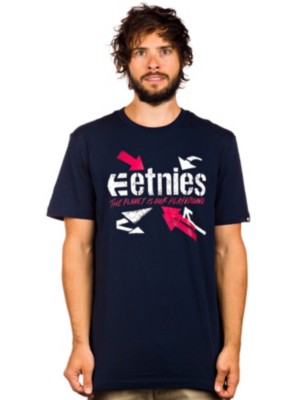 T-Shirts Kortärmad Etnies Quates T-Shirt