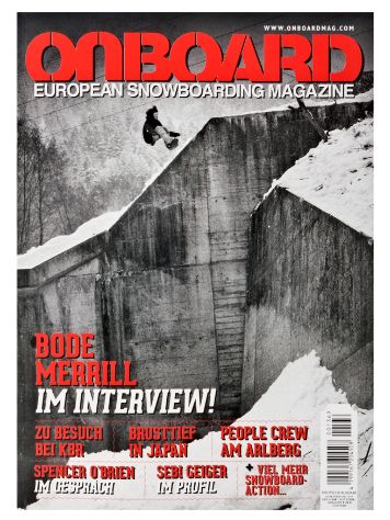 Snow Magazin Onboard Onboard#136DE vergrößern
