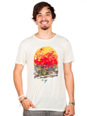 T-Shirts Kortärmad Obey Red Sun T-Shirt