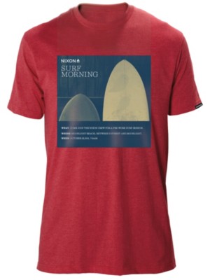 T-Shirts Kortärmad Nixon Nixon AM Surf T-Shirt
